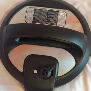 Black Pressure Cooker Lid